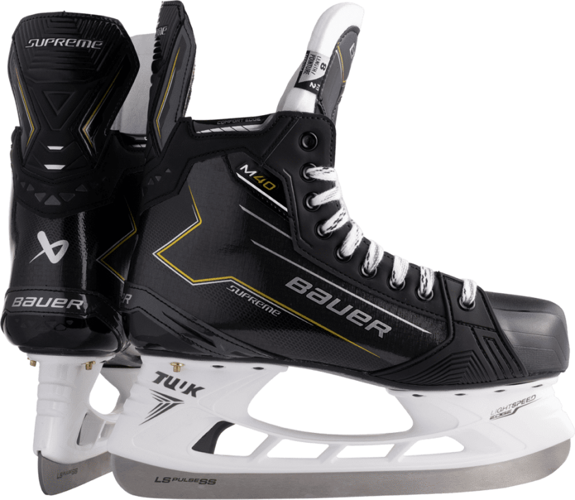 bauer S24 Supreme M40 Skate 24/25, hockeyskøyte, senior Fit2 (Regular)