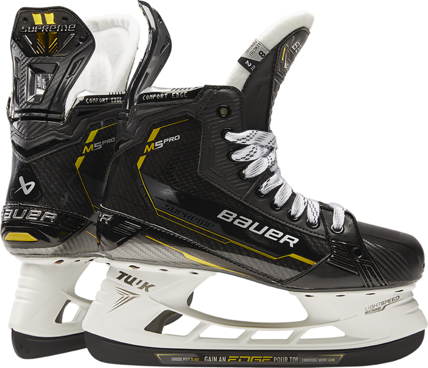 bauer S22 Ss Supreme M5 Pro Skate - Int 23/24, hockeyskøyte unisex Fit1 (Narrow)