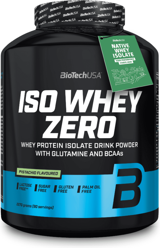 Iso Whey Zero 2270g Pistachio, proteinpulver Pistahcio