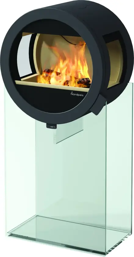 Me Glass Peisovn med sideglass