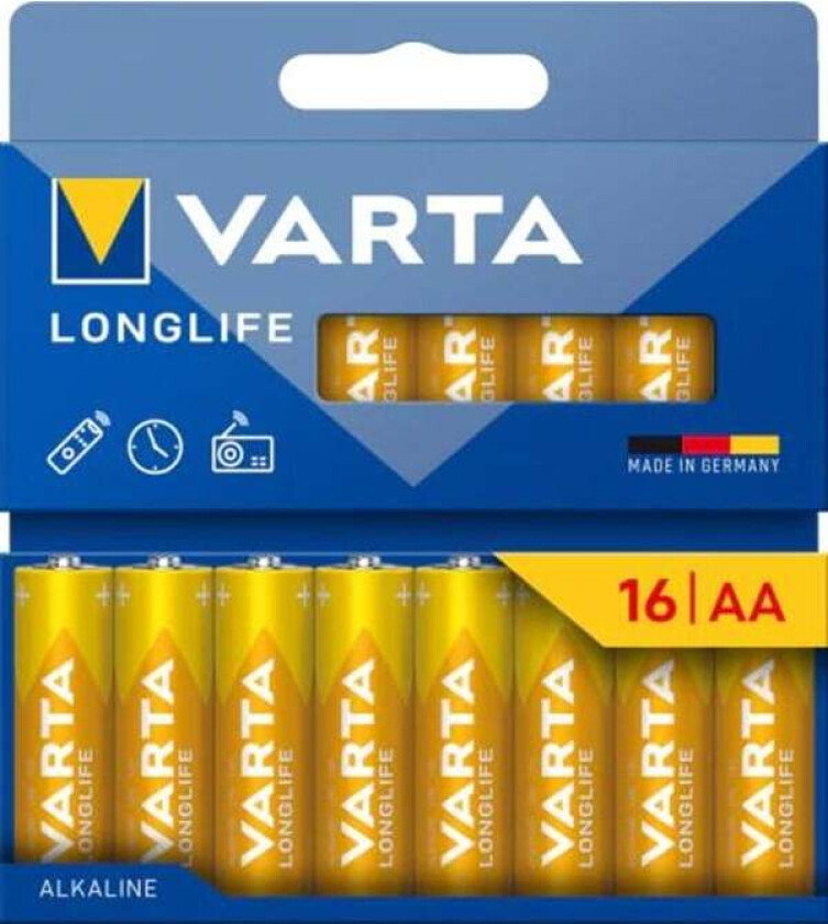 Longlife AA - 16-Pack