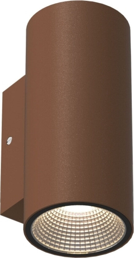 Erik Ii Vegglampe Led Ip65 3000K 6W 494Lm Corten