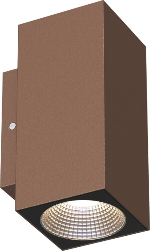 Mathias Ii Väggarmatur Led Ip65 3000K 6W 520Lm Corten