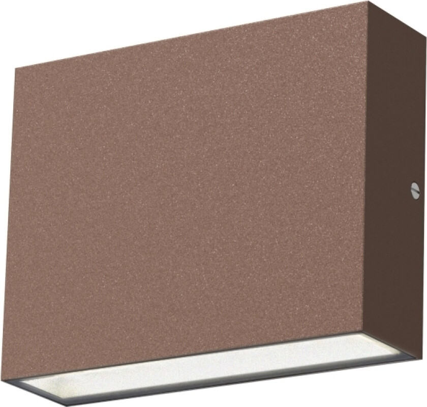 Per I Vegglampe Led Ip54 3000K 4W 210Lm Corten