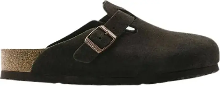Boston Suede Leather Regular Unisex Mocha 46