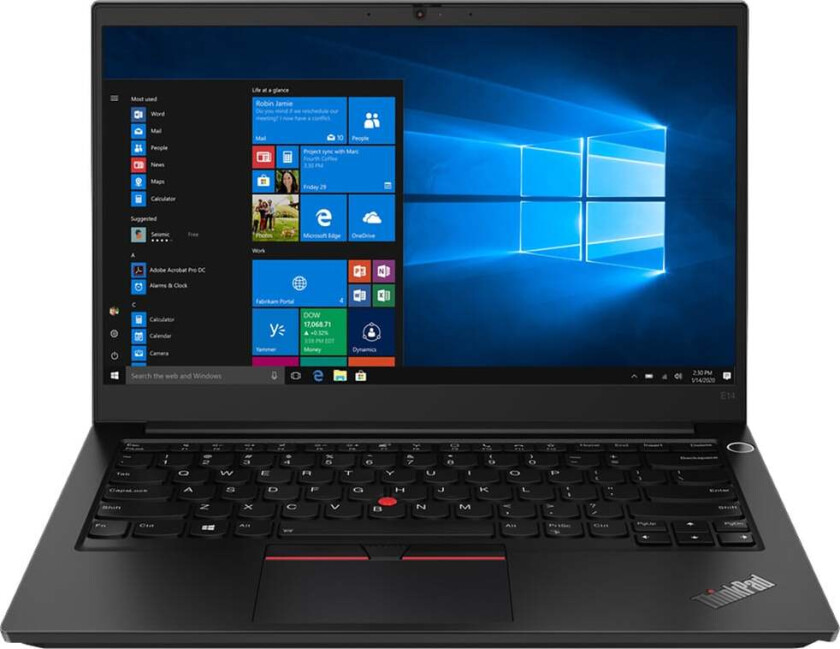 ThinkPad E14 Gen3 14" R3/16/256 GB bærbar PC (sort)