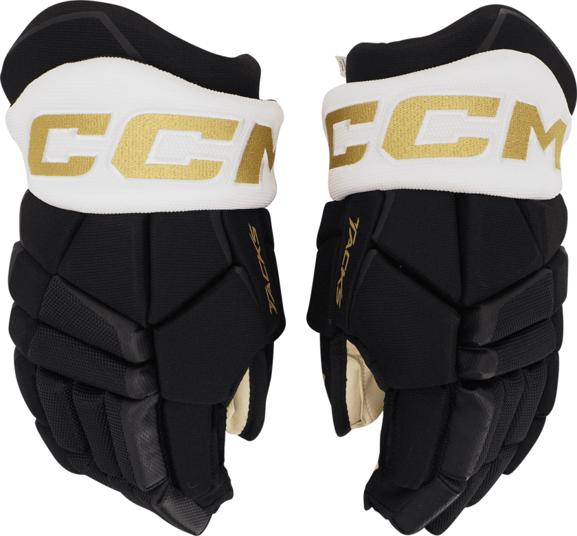 Glove Tacks Limited Edition 23/24, hockeyhanske, senior Black/White/Gold