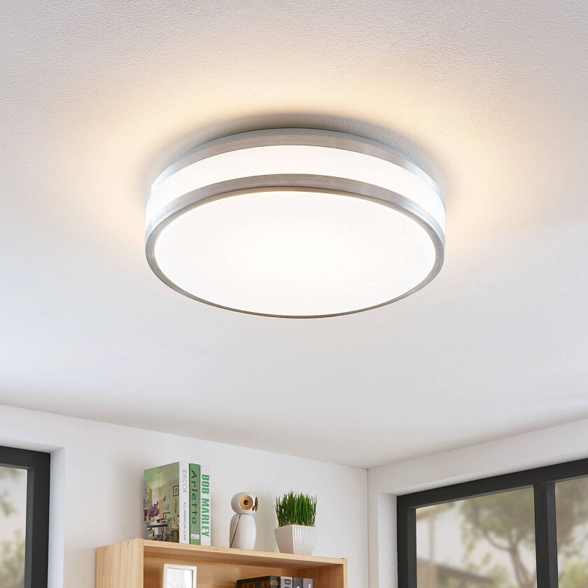 Nelia LED-taklampe, rund, 41 cm
