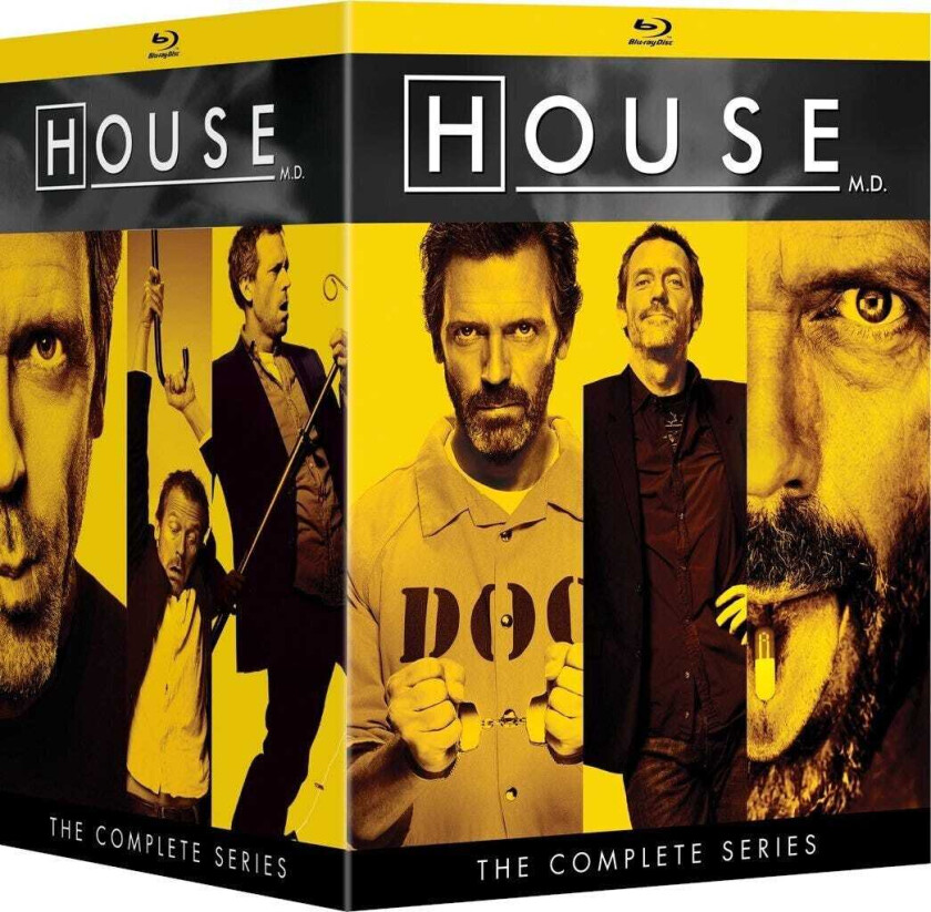 House M.D. Den Komplette Serien Bluray