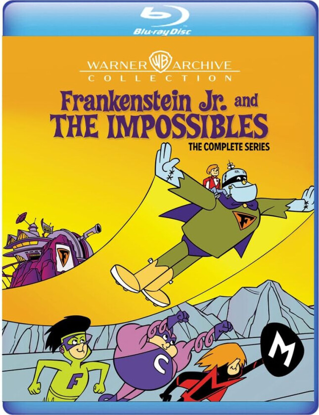 Frankenstein Jr. and the Impossibles Den Komplette Serien Bluray