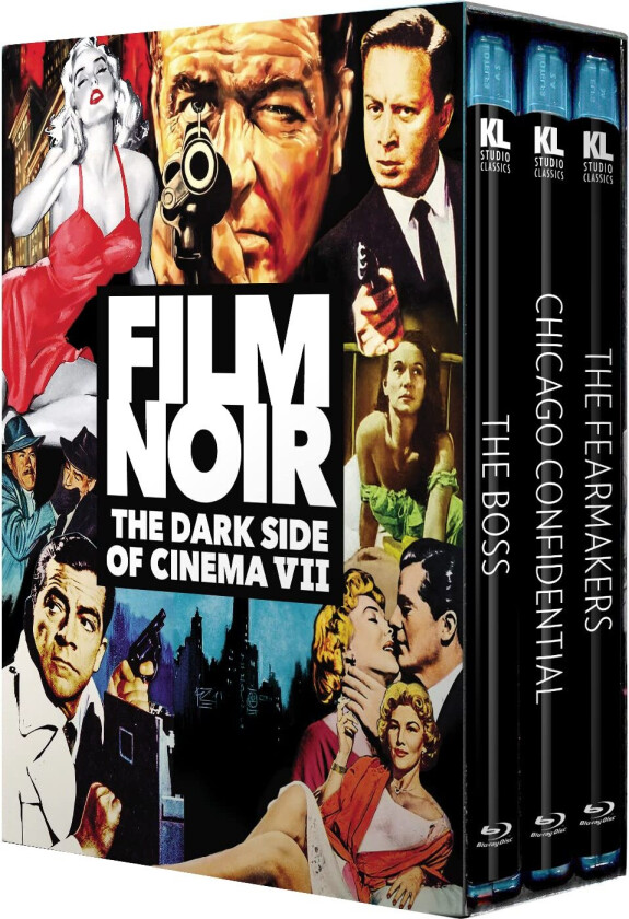 Film Noir: The Dark Side of Cinema VII: The Boss / Chicago Confidential / The Fearmakers Bluray