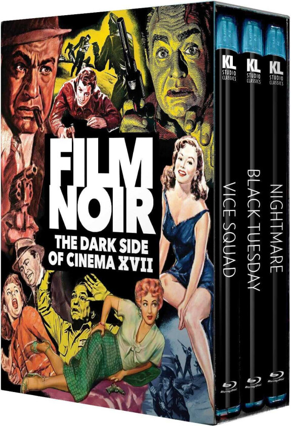 Film Noir: The Dark Side Of Cinema XVII: Vice Squad / Black Tuesday / Nightmare Bluray