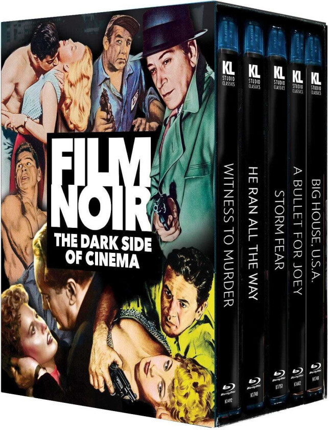 Film Noir: The Dark Side of Cinema I: He Ran All the Way / Witness to Murder / Big House, U.S.A. / A Bullet for Joey / Storm Fear Bluray