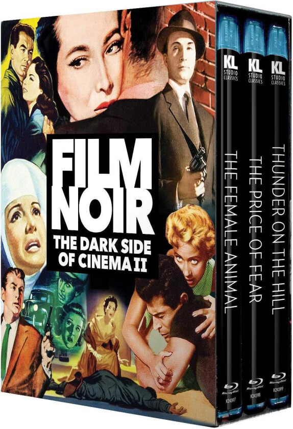 Film Noir: The Dark Side Of Cinema II: Thunder On The Hill / The Price Of Fear / The Female Animal Bluray