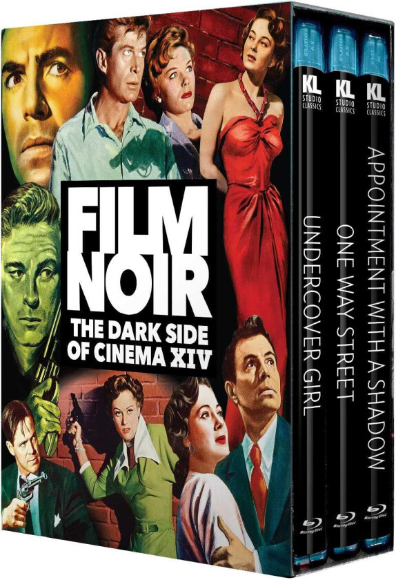 Film Noir: The Dark Side of Cinema XIV: Undercover Girl / One Way Street / Appointment With a Shadow Bluray