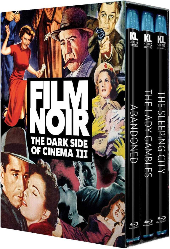 Film Noir: The Dark Side of Cinema III: Abandoned / The Lady Gambles / The Sleeping City Bluray
