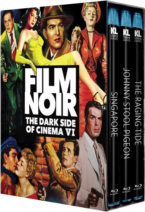 Film Noir: The Dark Side of Cinema VI: Singapore / Johnny Stool Pigeon / The Raging Tide Bluray