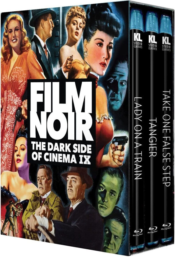 Film Noir: The Dark Side of Cinema IX: Lady on a Train / Tangier / Take One False Step Bluray