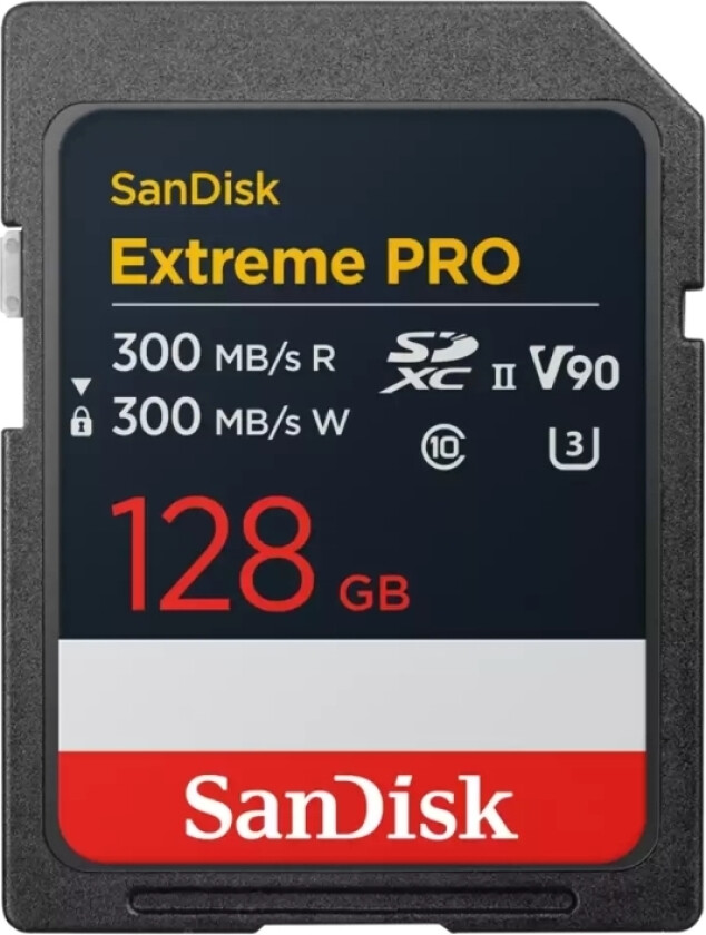 Bilde av Sandisk Extreme Pro - Flashminnekort - 128 Gb