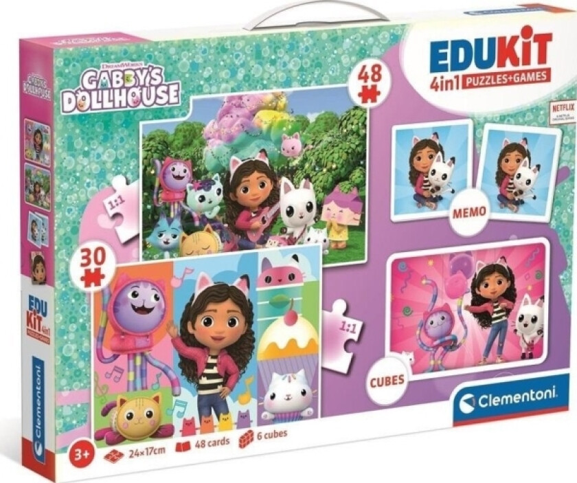 Edukit 4In1 Gabis Kattehus