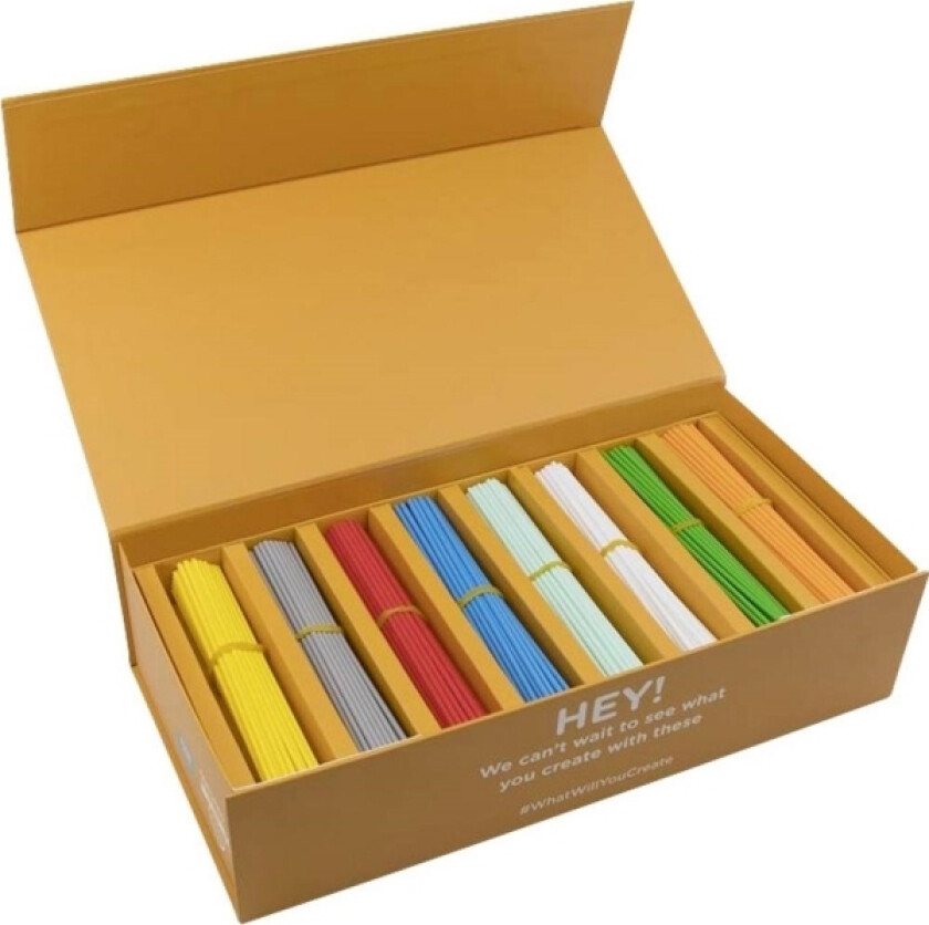 185183 Mint Filament Start Filament-Pakke Blå , Cyan, Grøn, Grå, Orange, Rød, Hvid, Gul 1 Stk