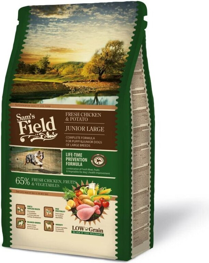 Sam's Field Junior Large Chicken & Potato (2,5 kg)