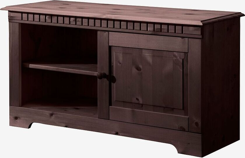 Lowboard Cubrix 1 dør, Brun