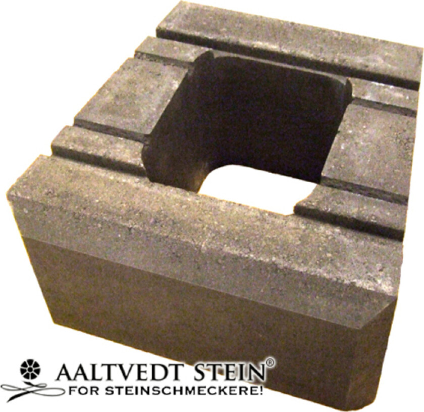 Bilde av Støttemur stor grå 60/44xx60x30