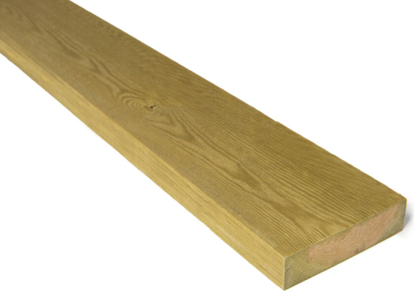 Kledning rektangulær furu 29x123 kl.1 Cu-imp