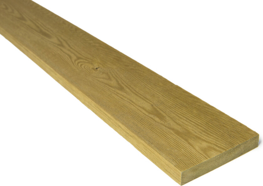 Kledning rektangulær furu 19x123 kl.1 Cu-imp