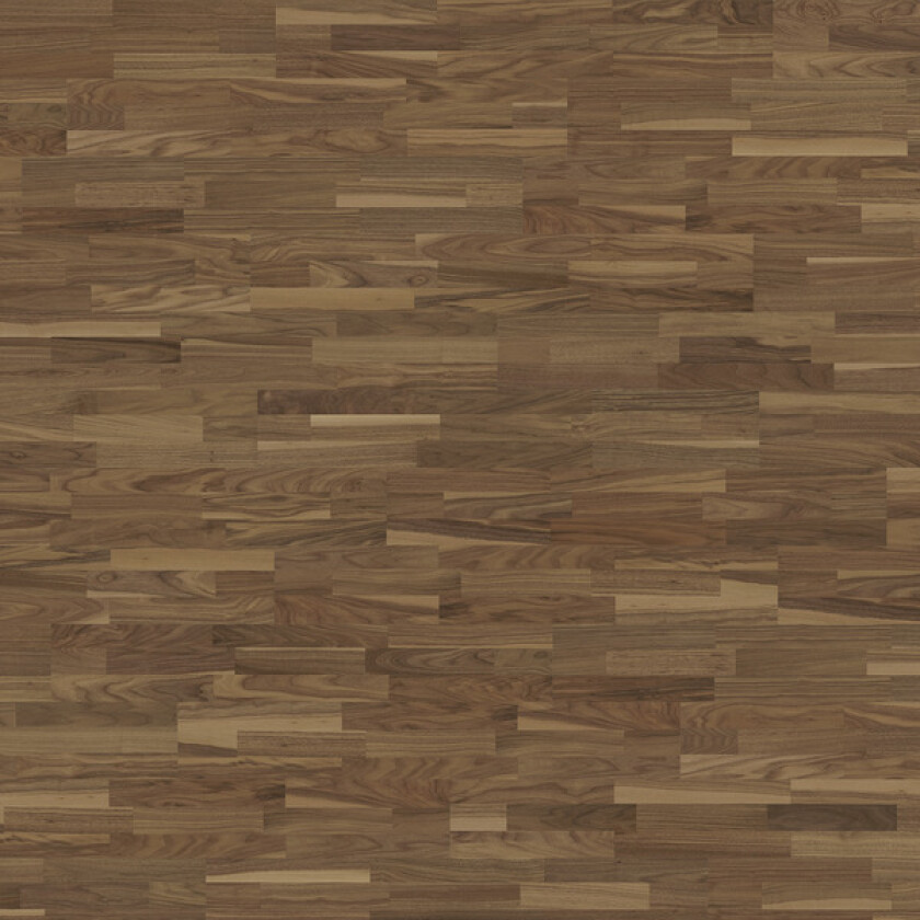 Parkett valnøtt valnøtt t: 8.5mm b: 190mm l: 1220mm 3-stav