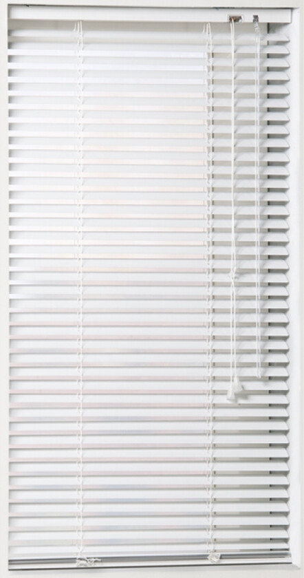 Persienne aluminium 100x160 cm hvit