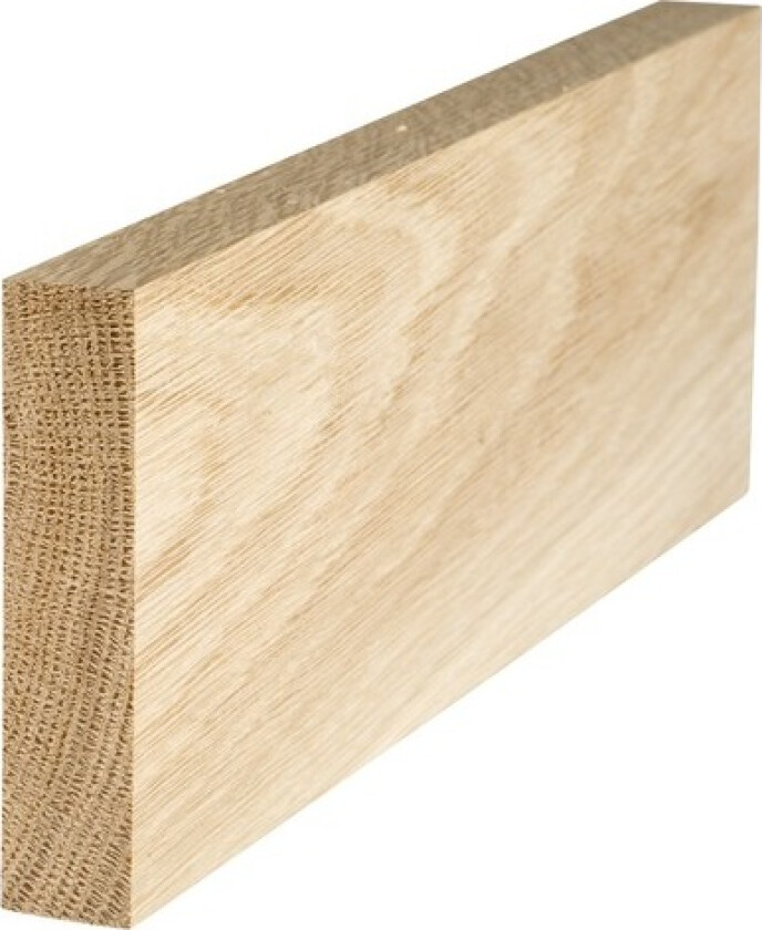 Bilde av Glattkantlist ubehandlet amerikansk eik 21x120 mm natur