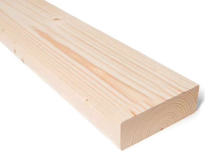 Konstruksjonsvirke gran 48x148x6000 c24 fingerskjøtt 6,0 meter