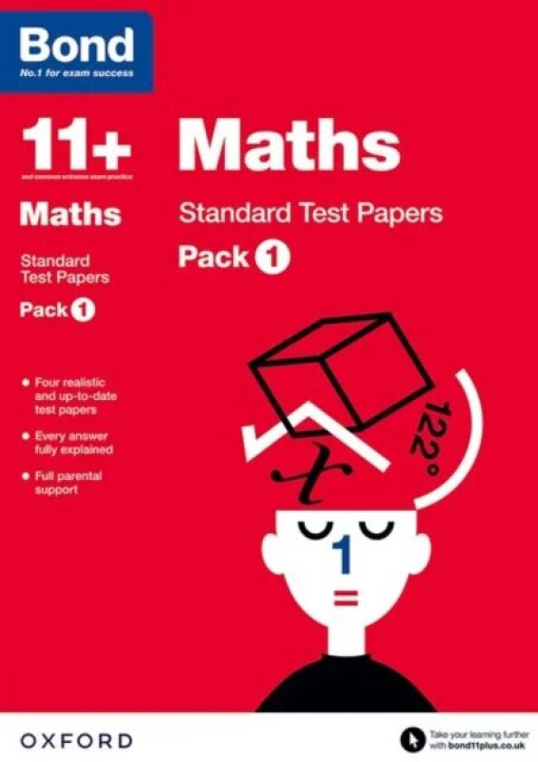Bond 11+: Maths: Standard Test Papers: For 11+ GL assessment and Entrance Exams av Andrew Baines, Bond 11+