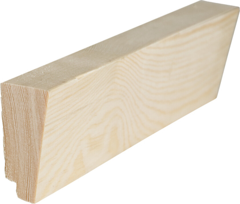 Bilde av Taklist ubehandlet furu 21x45 mm natur