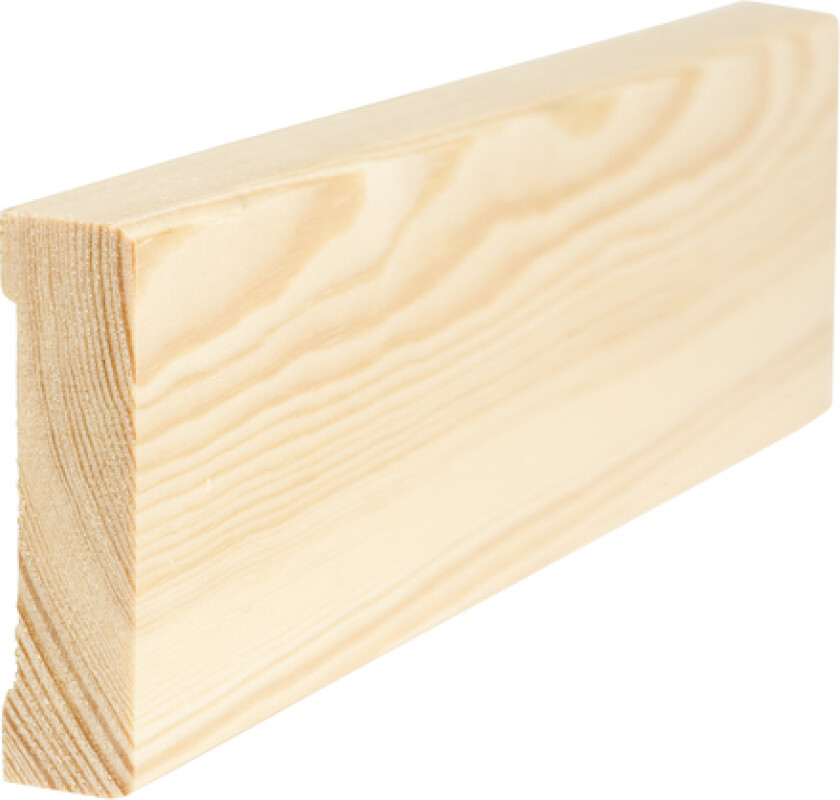 Karmlist ubehandlet furu 12x70 mm natur