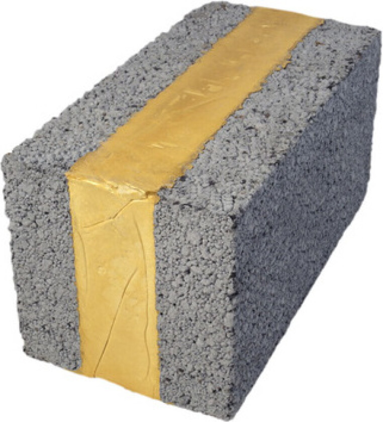 Isoblokk standard 25x25x50cm 32 stk pr pall