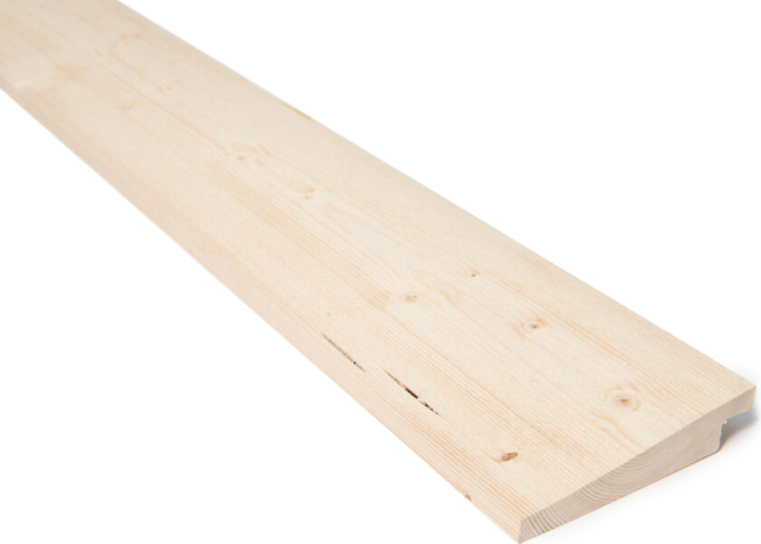 Kledning skråskåret gran 19x123 kl.1 ubehandlet