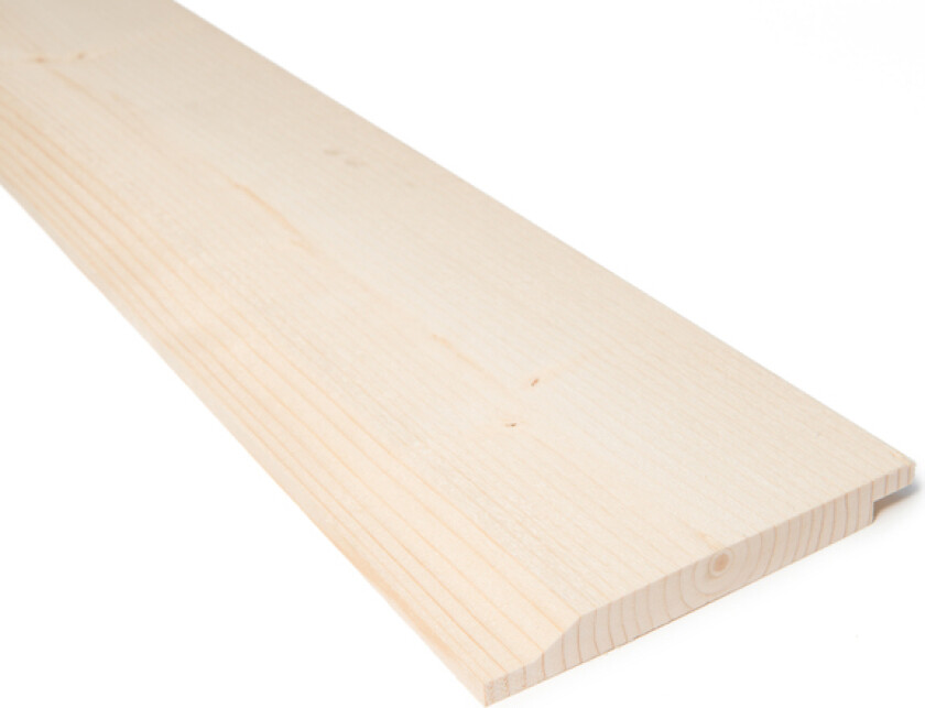 Kledning d-fals 28 gr gran 19x173 kl.1 ubehandlet