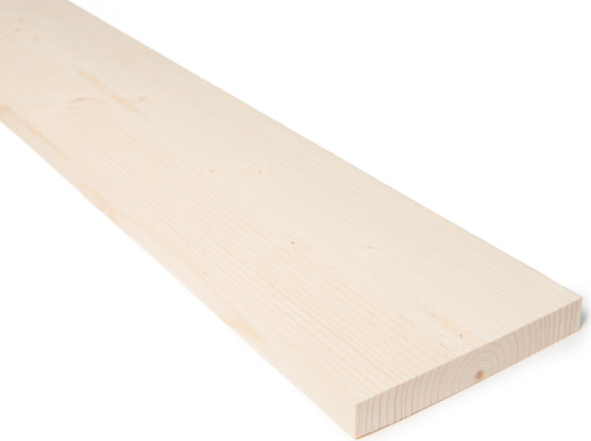 Kledning rektangulær gran 22x148 kl.1 ubehandlet