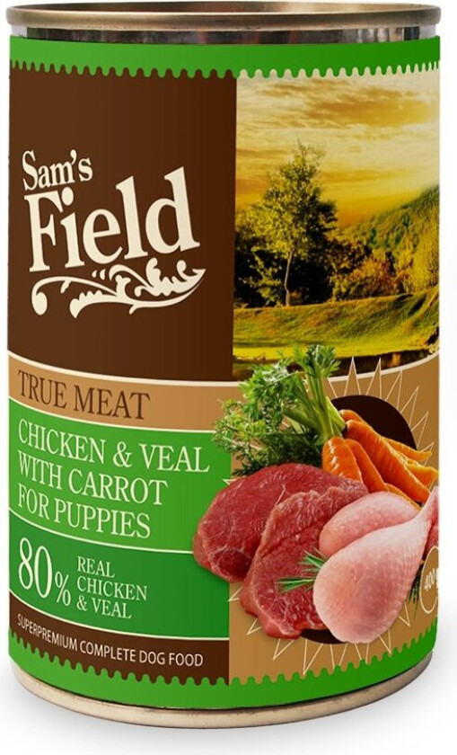 Sam's Field Puppy Chicken & Veal 400 g