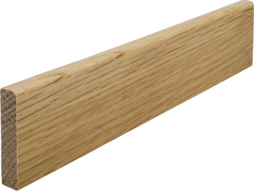 Feielist lakkert amerikansk eik 9x50 mm klar