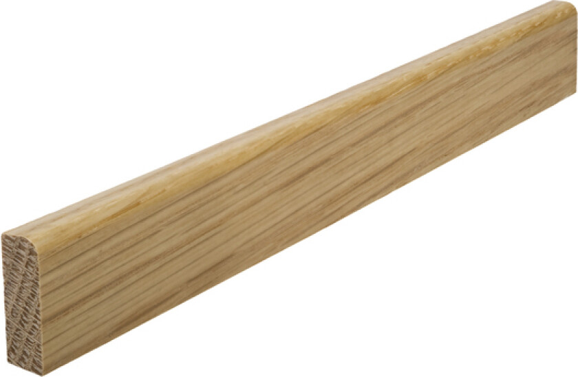 Feielist lakkert amerikansk eik 9x25 mm klar