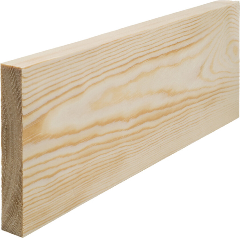 Bilde av Glattkantlist ubehandlet furu 15x145 mm natur