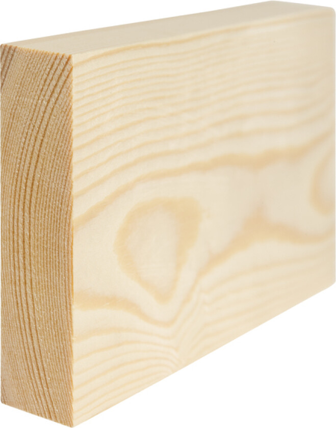 Glattkantlist ubehandlet furu 21x95 mm natur