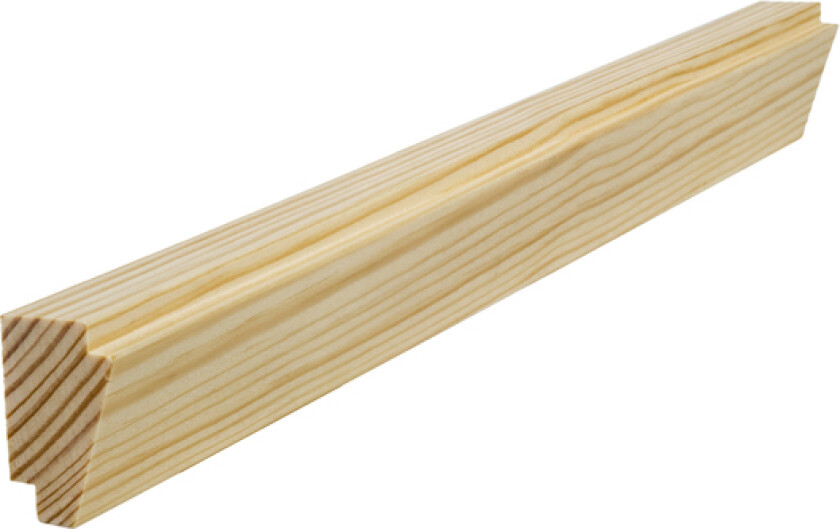 Bilde av Taklist ubehandlet furu 21x34 mm natur