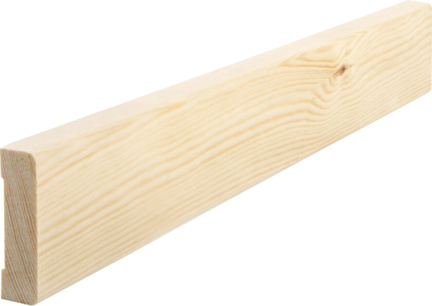 Bilde av Karmlist ubehandlet furu 12x45 mm natur