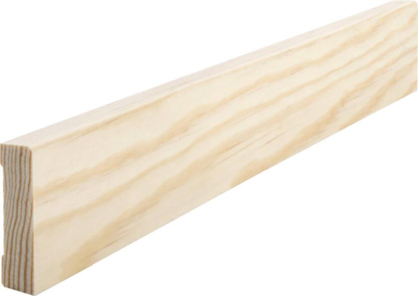 Bilde av Gulvlist ubehandlet furu 12x45 mm natur