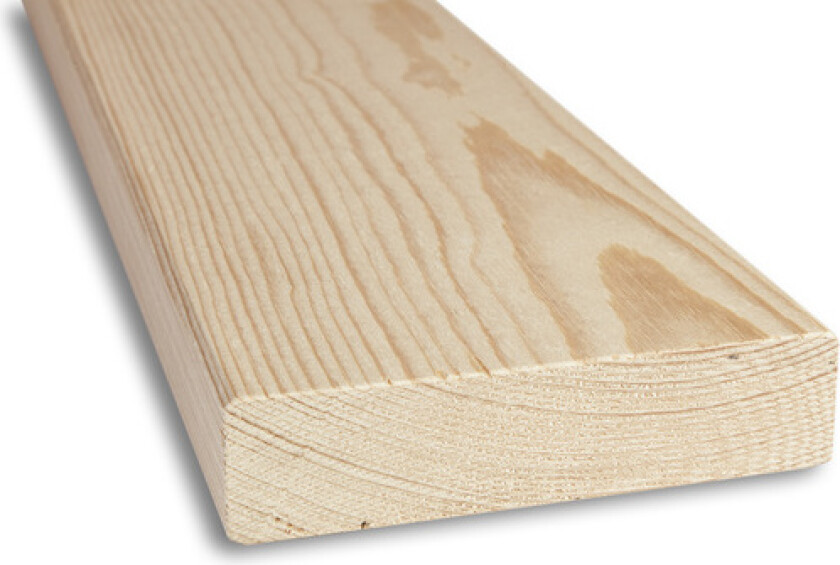 Konstruksjonsvirke gran 36x148x4800 c24 fotkappet